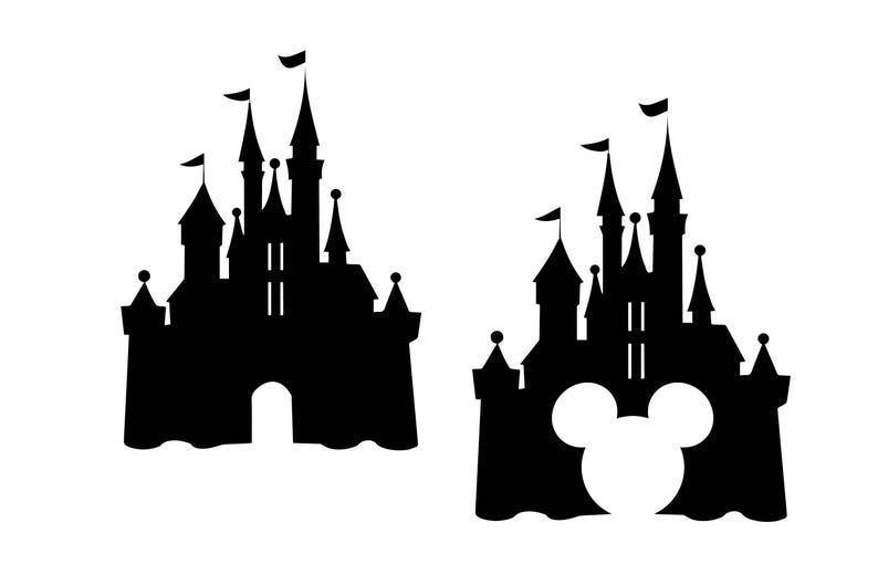 Download Disney castle svg Castle clipart Disney svg Disney dxf | Etsy