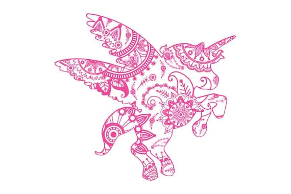 Download Mandala unicorn SVG zentagle unicorn svg unicorn clipart ...