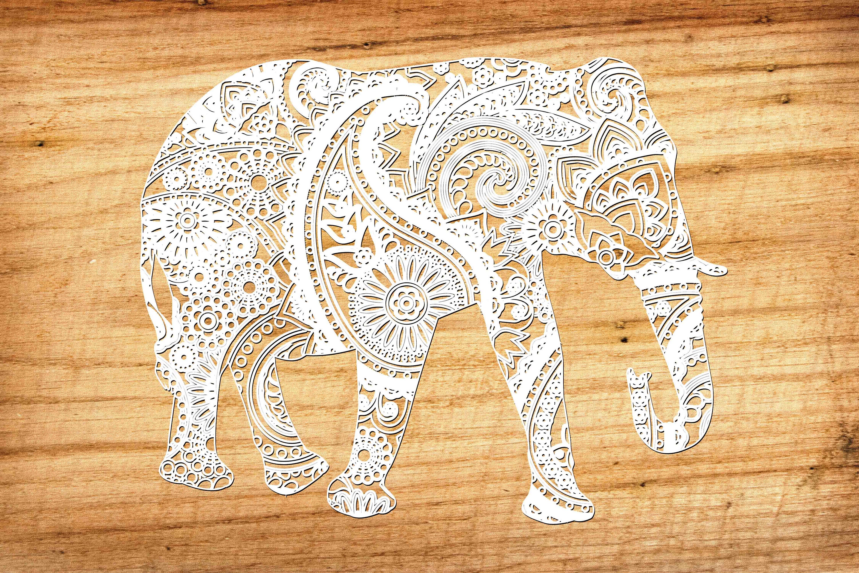 Download Mandala elephant SVG zentagle elephant svg elephant ...