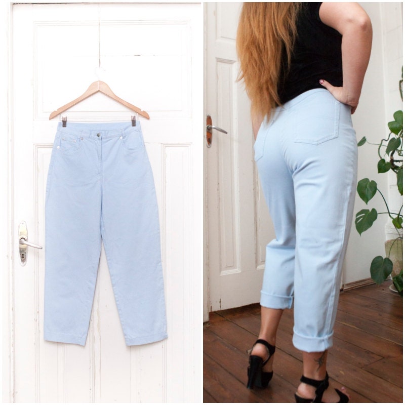 light blue high waisted boyfriend jeans light blue high waisted boyfriend jeans