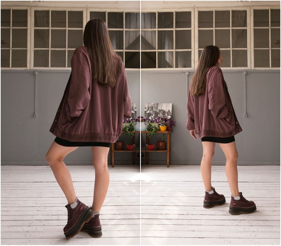 baggy bomber jacket