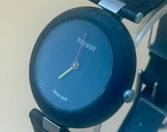 Tissot Women's ROCK Watch Black Granite