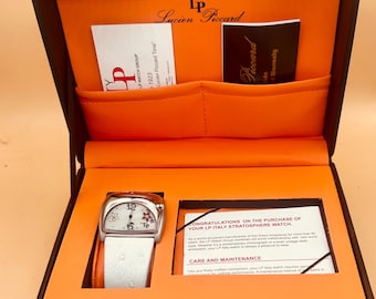Lucien Piccard Italy Stratosphere Women's Diamond Luxury Watch Full Set