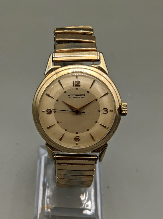 Longines Wittnauer Vintage Men's Automatic Watch 10K … - Gem