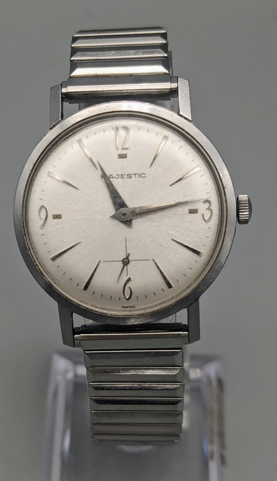 Vintage Majestic Men's Swiss Mechanical Watch