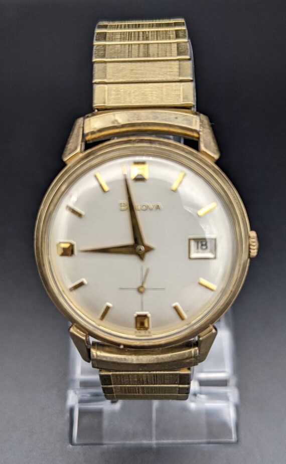 Bulova M4 Hand-wind Men's Gold Plated Vintage Swiss Watch | Etsy