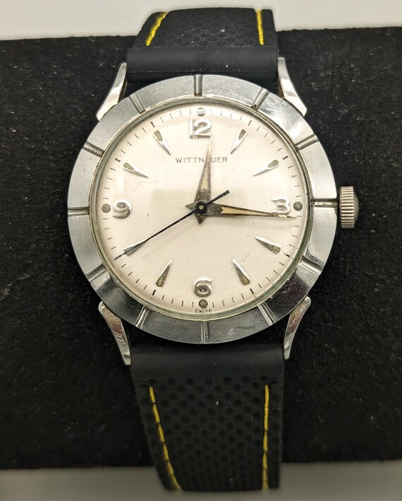 Vintage WITTNAUER Men's Mechanical Stainless Steel