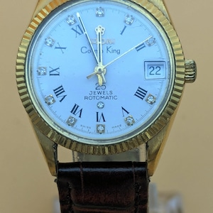 TITONI COSMO KING 25 Jewel Swiss Automatic Diamond Markers - Etsy