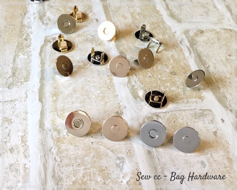 18mm Thin Snaps 1 SET Snaps Nickel Etsy Australia