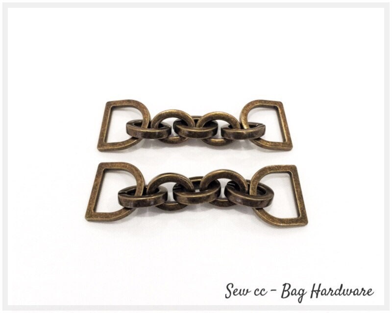 2 Pcs Chain Strap Connector 19mm Connector Nickel Light Etsy