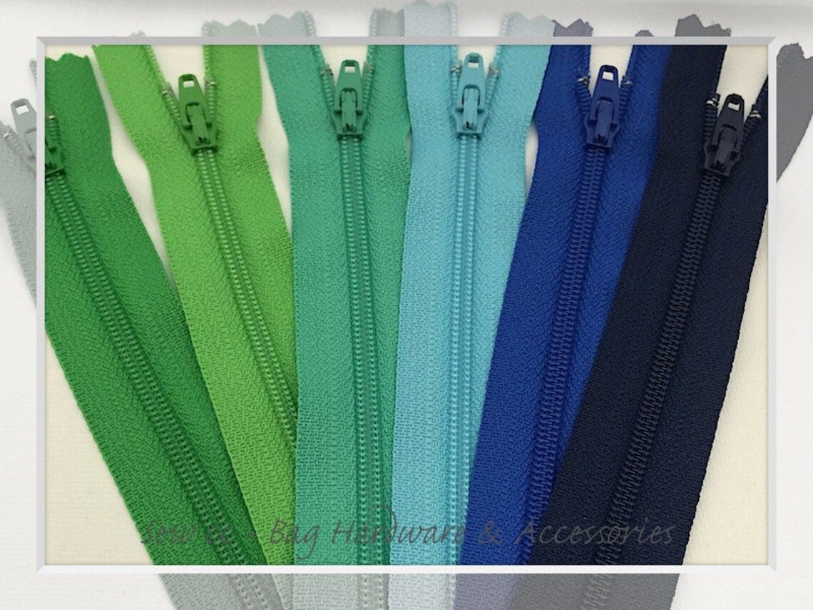 YKK Zippers / Size 5 Closed End Polyester Coil Zipper Etsy Australia