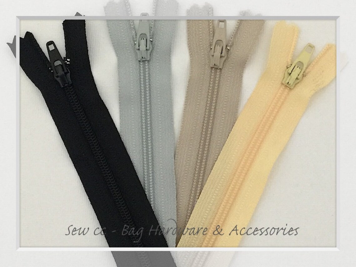YKK Zippers / Size 5 Closed End Polyester Coil Zipper Etsy Australia