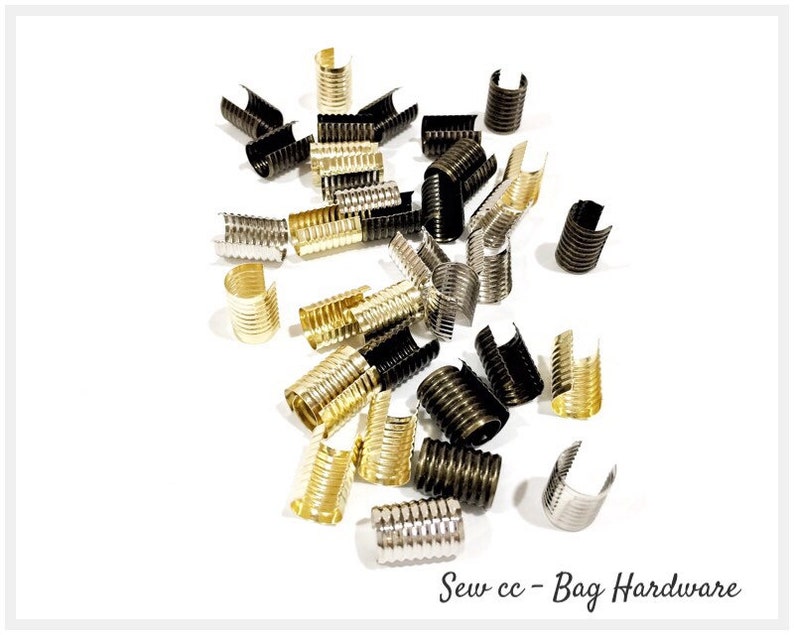 10 Pcs Cord Crimps Cord Crimp Ends PACK OF 10 Nickel Etsy Australia