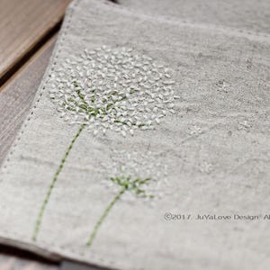 Machine Stickerei Muster, Löwenzahn-Stickerei, Wild Flower Stickerei, 4&quot;x4&quot; Reifen Größe, Instant-Download