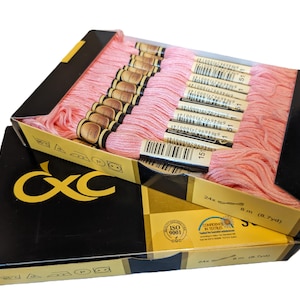 Nos. 3838 - 3866 CXC thread Box of 24pcs skeins - Pick from 447 colours cross stitch & embroidery floss bulk wholesale