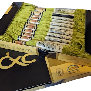 Nos. 825 - 959 CXC thread Box of 24pcs skeins - Pick from 447 colours cross stitch & embroidery floss bulk wholesale