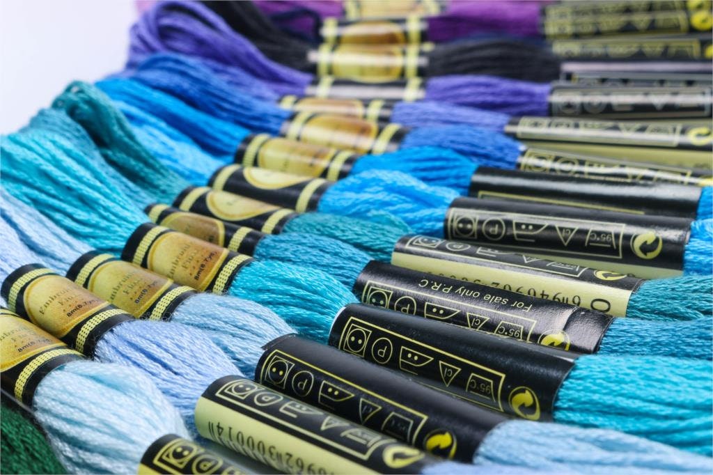Acrylic Embroidery Thread, Embroidery Yarn, Sewing, Sewing Thread,  Embroidery, Embroidery Supplies, Embroidery Kit, Crafting, Sew, Thread 