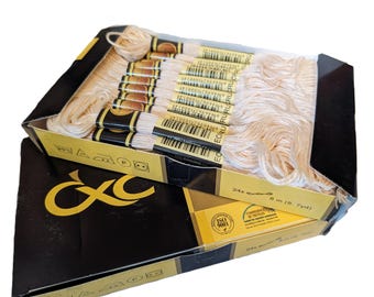 Nos. 961 - 3716 CXC thread Box of 24pcs skeins - Pick from 447 colours cross stitch & embroidery floss bulk wholesale