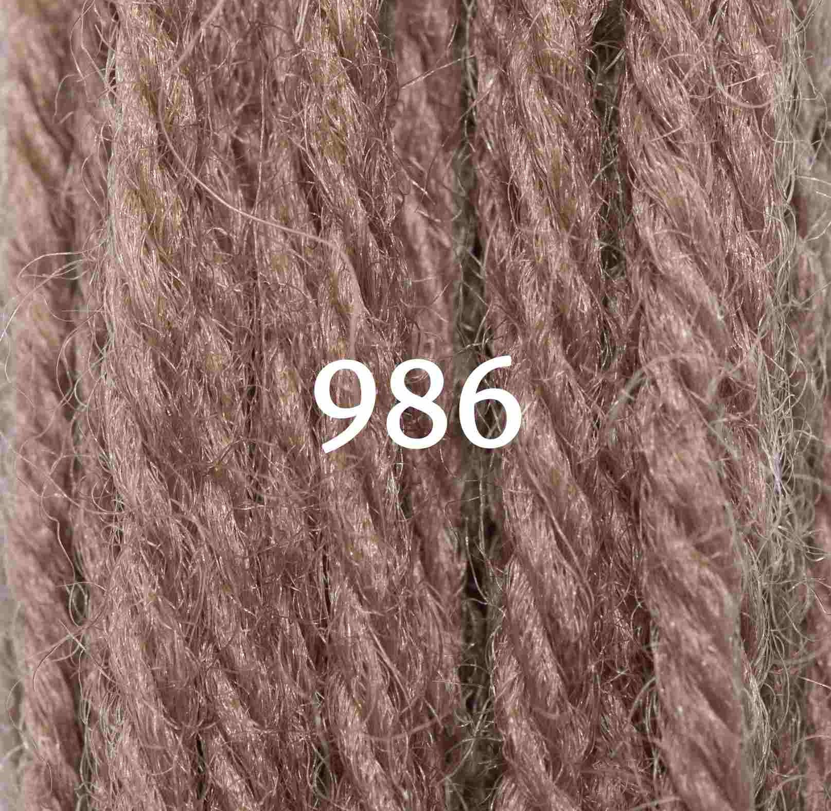 Putty Groundings Set of Appletons Wool Skeins Range No. 980 (981 - 989 ...