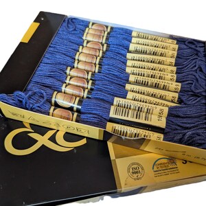 Nos. 402 - 666  CXC thread Box of 24pcs skeins - Pick from 447 colours cross stitch & embroidery floss bulk wholesale