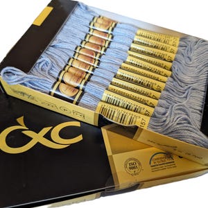 CXC thread Box of 24 skeins - pick your colour cross stitch and embroidery thread wholesale