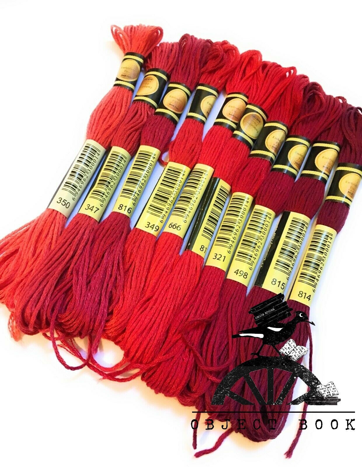 Thread - Red #321 DMC Embroidery Floss - 8 Meter Skein
