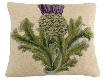 Appletons The Scottish Thistle on Cream Tapestry Kit, part of the Flanders Tapestry Collection