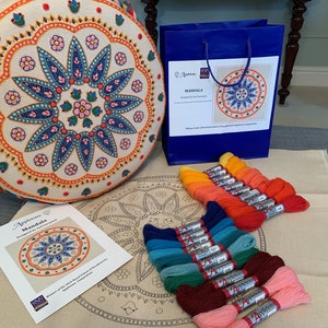 Appletons Mandala Embroidery Kit, Designed by Anil Farzaneh (
