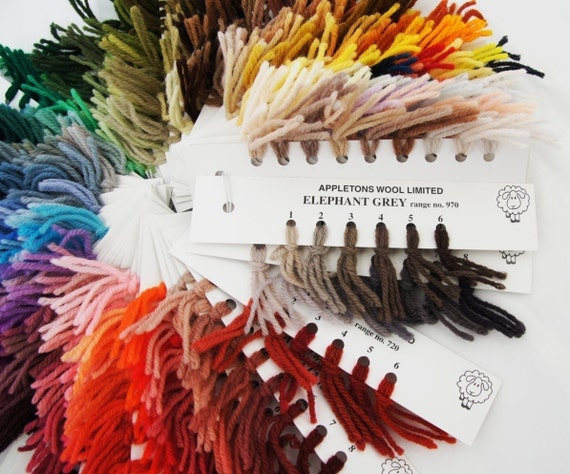 Appleton Wool Color Chart