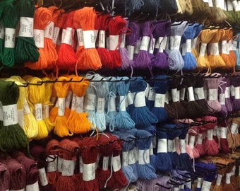 Appletons Skeins Crewel 2ply & Tapestry 4ply wool  - British yarn - All current colours available!