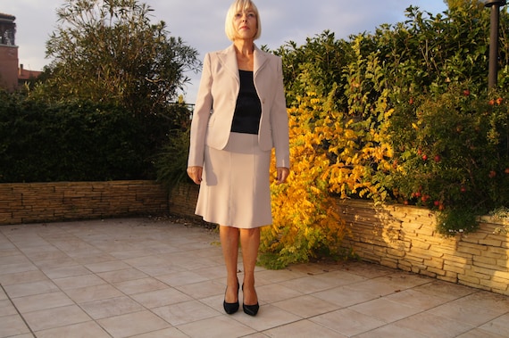 Suit skirt and jacket