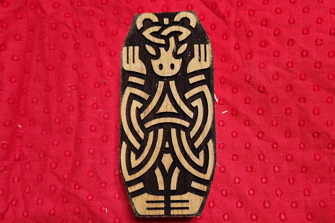 Borre Style Pony Horse Woodcut for Wood Block Printing or Leather ...