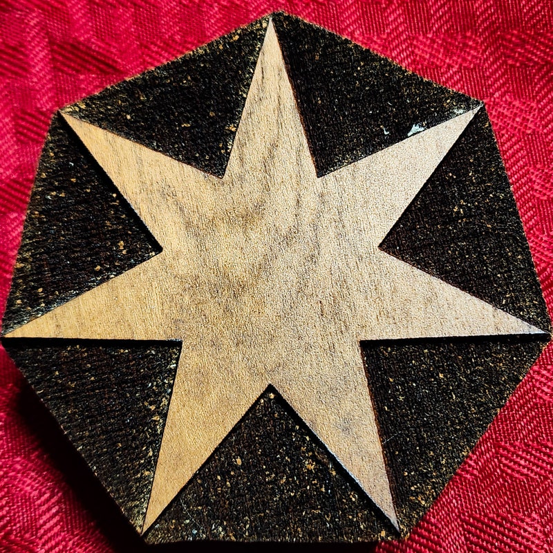 Seven Point Star - Etsy