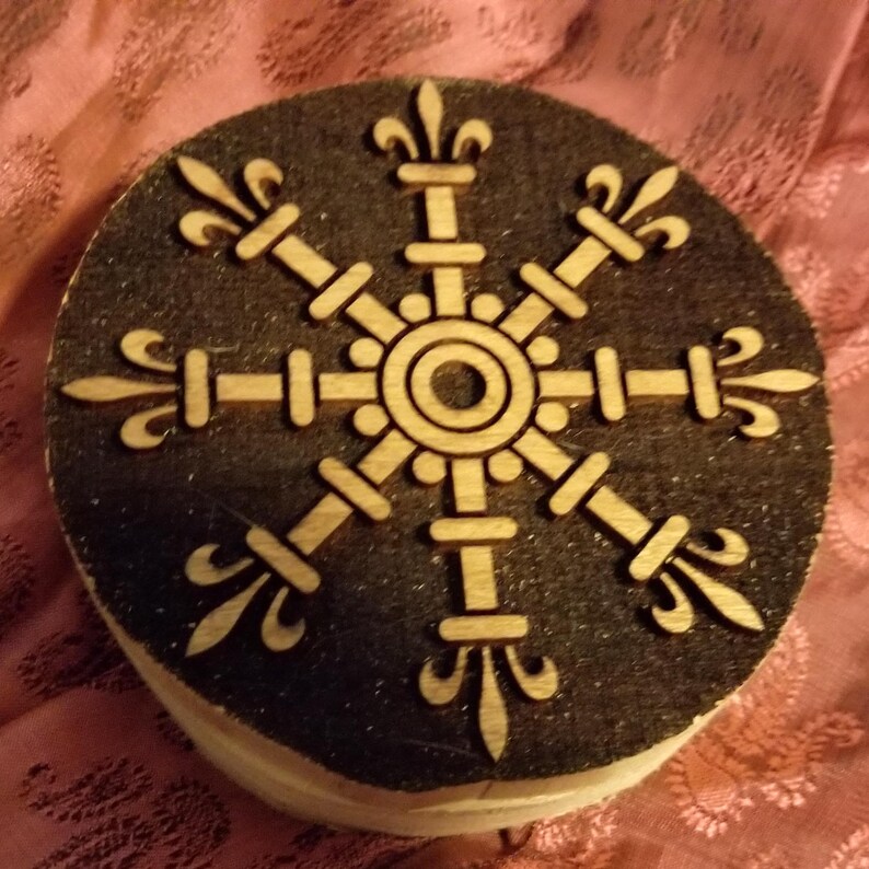 Aethelmearc Escarbuncle Woodcut Stamp for Wood Block Printing or