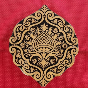 16th Century Italian Design Woodcut Stamp for Wood Block Printing or Leather Embossing SCA