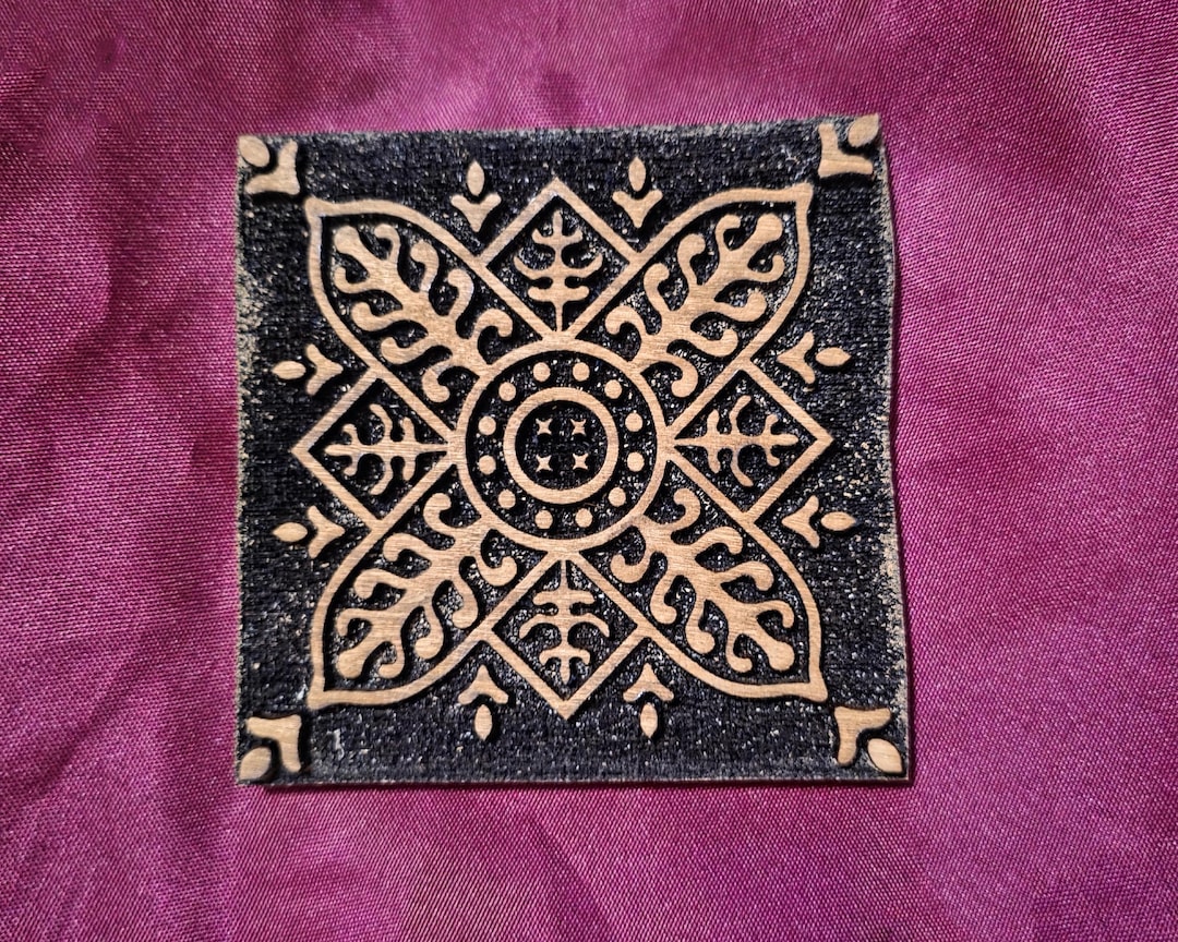12th Century Byzantine Spacer for Wood Block Printing or Leather ...