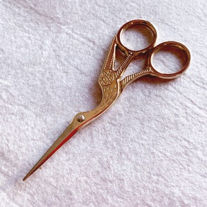 Bird scissors / Beading small scissors / Miyuki Beading Tools / brick stitch material / peyote material / mini scissors / beading supplies image 3