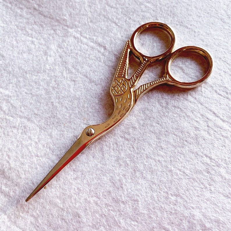 Bird scissors / Beading small scissors / Miyuki Beading Tools / brick stitch material / peyote material / mini scissors / beading supplies image 3