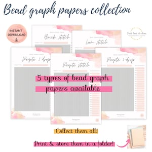 Miyuki Perlenpapier/Perlenmuster/Perlenmuster/Perlenmuster/Perlenmuster/Perlenmuster/Perlenmuster/Skizzenpapier/Bündelmuster/Ziegelstein