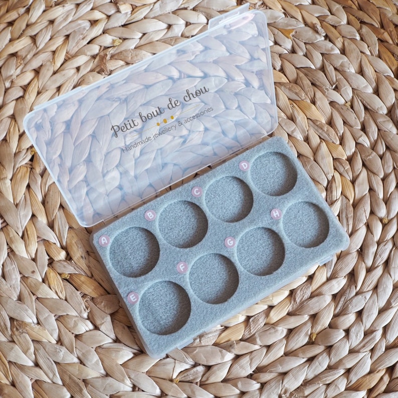 Travel beading case with mat/ nomade beading tray/ sorting Etsy