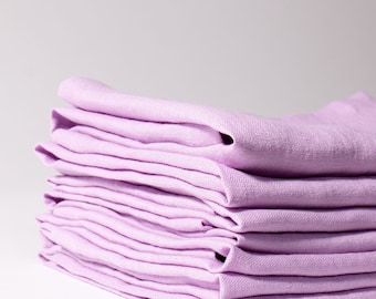 Pure Linen Napkins for Weddings, Birthdays, and Daily Use