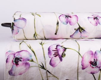 Medium Weight Pure Linen Fabric for Versatile Use