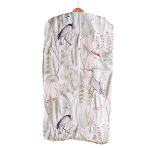 Linen Garment Bag, Storage Bag, Organic Garment Bag, Travel Bag for Suits, Dress Cover, Garment Protector, Closet organization, Wardrobe Bag