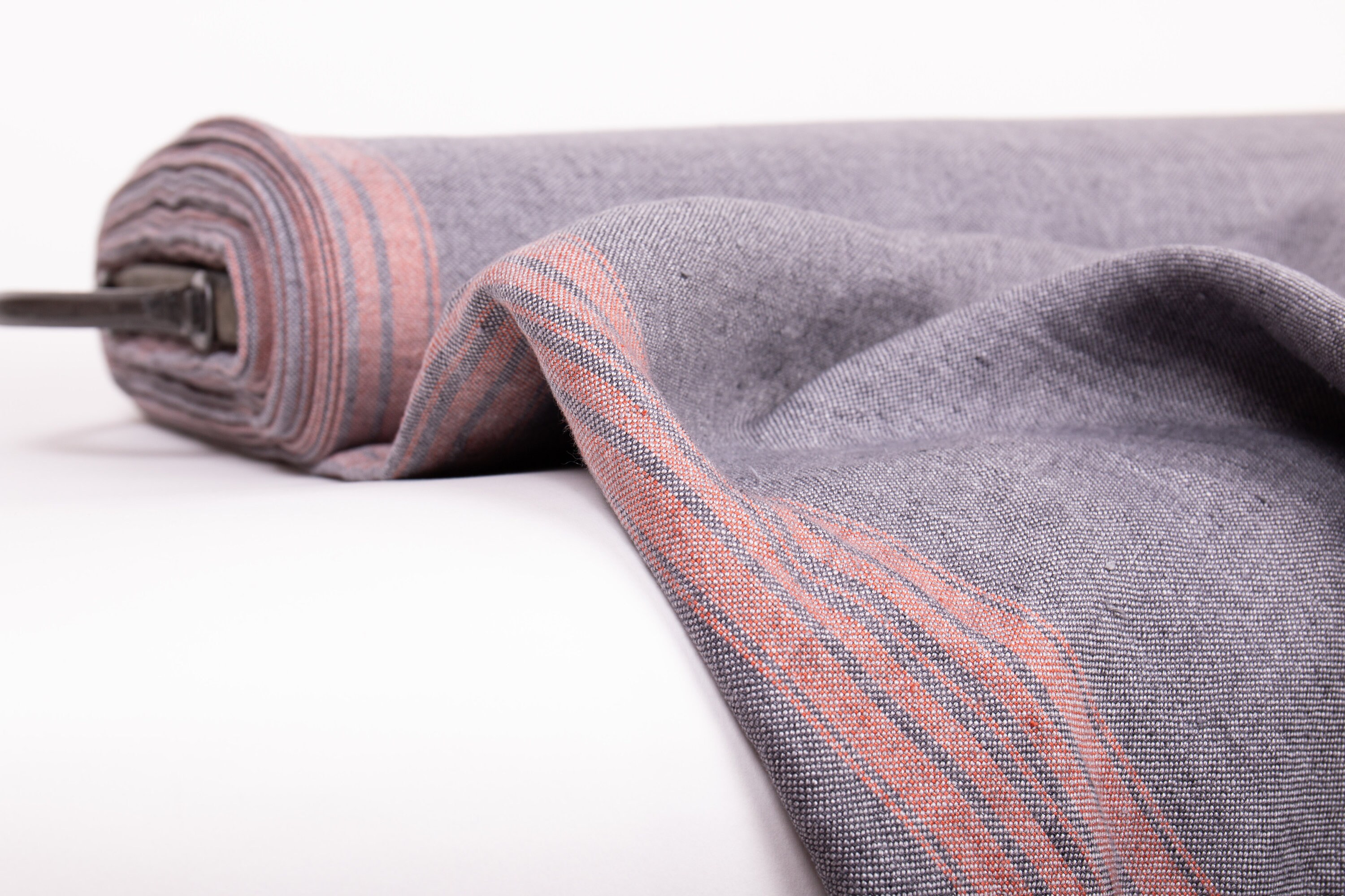 Pure 100 linen fabric very heavy weight Upholstery Washed linen fabric