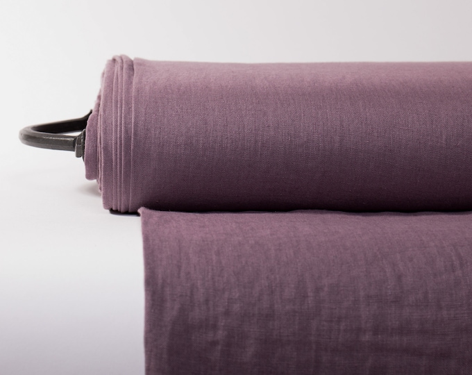 Wholesale 100% Pure Linen Fabric - Versatile Solid Colors - European Flax