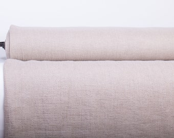 Pure 100% Linen Waffle Pique fabric Not-dyed Pre-washed linen fabric. Fabric for dish towels, wipes, bathrobes  Fabric by the yard