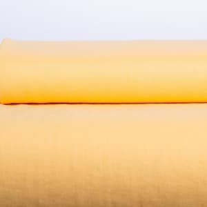 Top-tier Yellow Linen Fabric Sold by the Yard and Meter