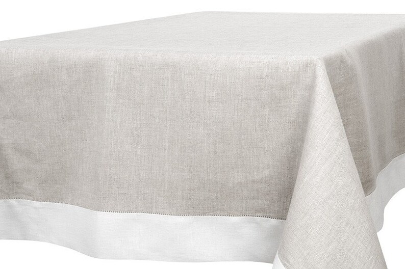 nappe en lin rectangle nappe carrée nappe mariage nappe | etsy