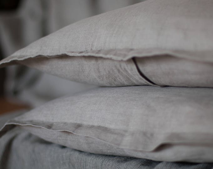 LinenBuy Pure 100% Linen Cushion Cover Rustic Decorative linen pillow