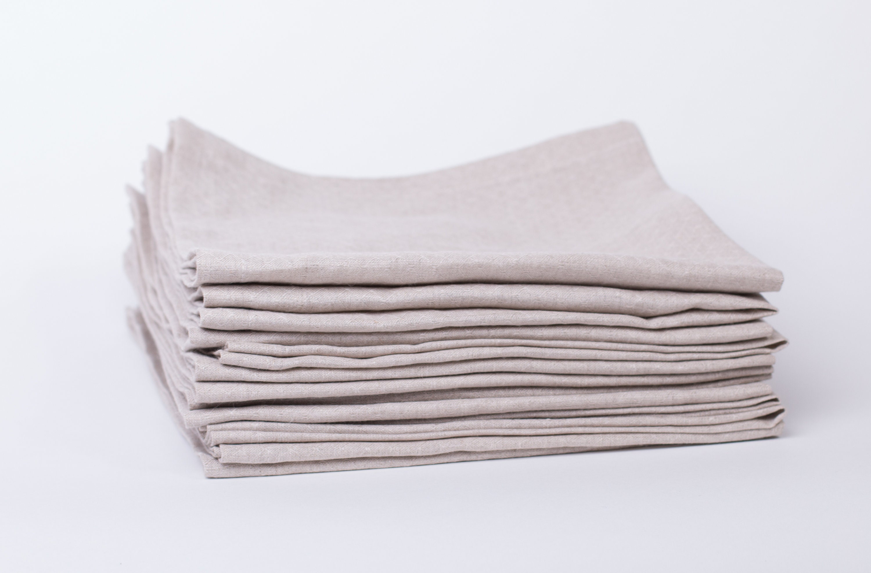 100% Pure Linen Table Napkins / Tea Towels